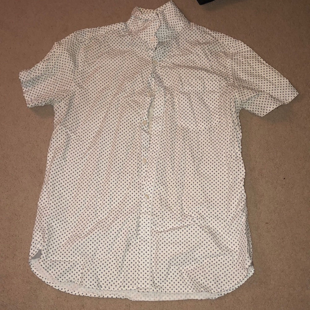 Flower button up
